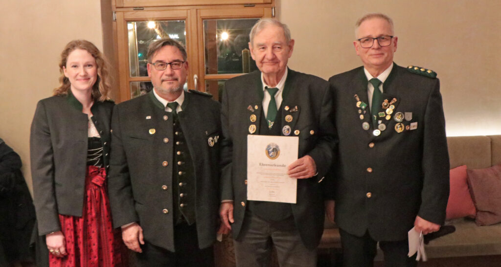 Helmut Kreitmayer Altschützen Feldkirchen Ehrung