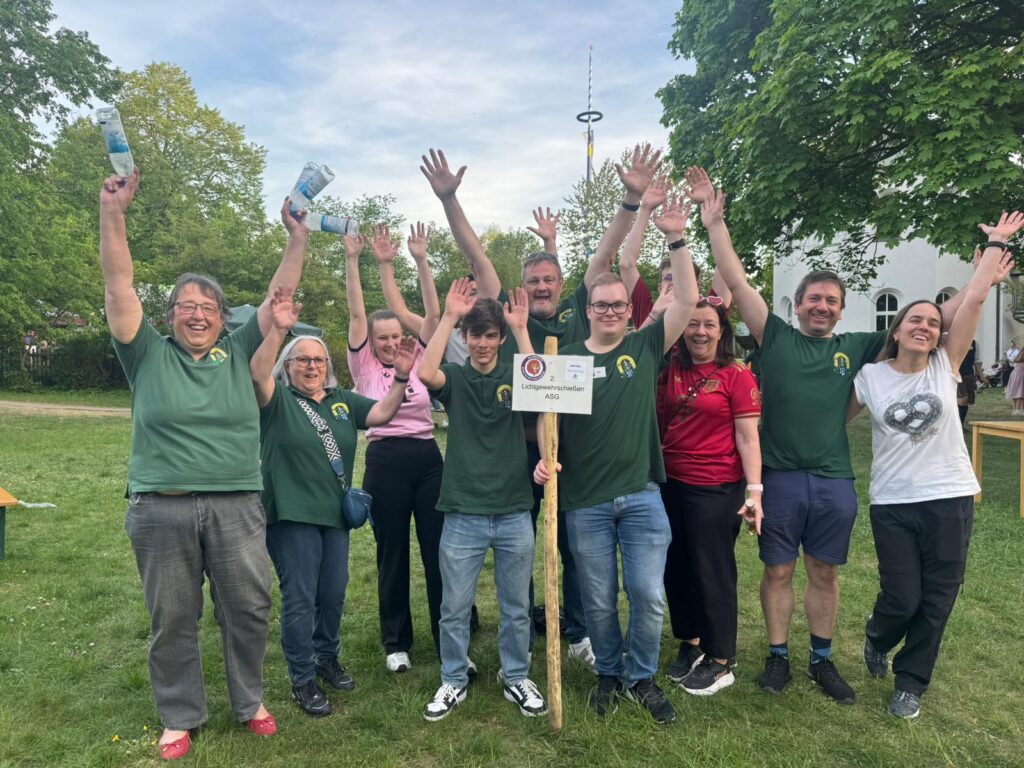 Ein Teil des Helferteams der ASG Feldkirchen